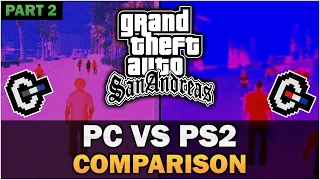 GTA SA - PS2 VS PC [Part 2] [Text video]