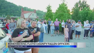 'It still feels like it was yesterday': Community honors fallen officers one year after tragedy