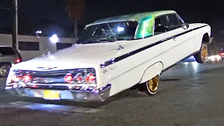 Lowrider Cars in Compton! California Cruise Night