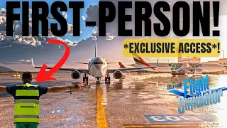 *EARLY ACCESS* FIRST PERSON MODE REVIEW + TUTORIAL ► FSREALISTIC UPDATE ► MICROSOFT FLIGHT SIMULATOR