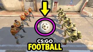 5 vs 5 FOOTBALL MATCHMAKING! - CS:GO BEST ODDSHOTS #577