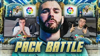 FIFA 20: TOTS BENZEMA LaLiga Upgrade PACK BATTLE - 2x TOTS in 1 PACK!! 🔥😱