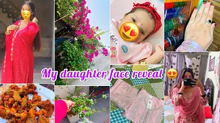 Meri Beti First Time Gayi Khala Nani Ke Ghar🥹😍 A Day With My One Month Daughter ❤️ Baby Face Reveal