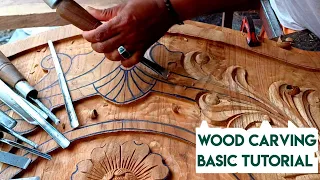 Basic wood carving tutorial
