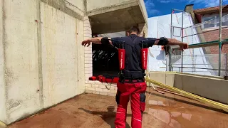 Exoskelett für den Bau!! Hilti EXO-01 Testvideo!! Sehr zu empfehlen☺️