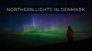 Photographing Northern Lights in Denmark