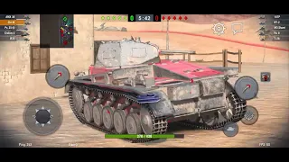 What is the Tank model?  Victory or Defeat ?  World of Tanks Blitz 00158