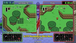 Casual Bots Nov 16 2021. ALTTP Randomizer Daily Race