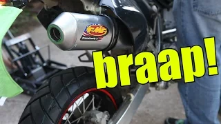 FMF PowerCore 4 Install For DRZ400