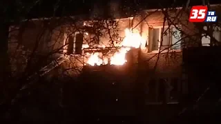 24 человека пришлось эвакуировать из загоревшейся пятиэтажки в Череповце