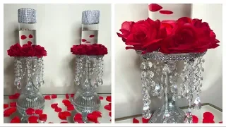 DIY DOLLAR TREE VALENTINES DAY CHANDELIER CANDLE HOLDERS 2019 ❤️ MEET THE NEW LOVE IN MY LIFE ❤️