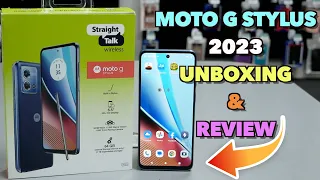 Moto G stylus 2023 Unboxing & Review For Straight talk, boost mobile, metro by t-mobile, more