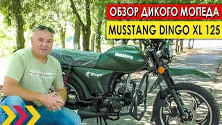 Обзор мопеда Musstang Dingo 125 XL. Первые впечатления. Посадка.