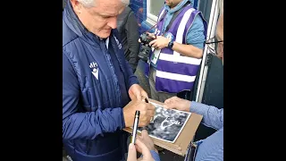 Mark Hughes Manchester United Legend Signing Autographs Nice Guy