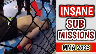 Most Insane Submissions In MMA 2023