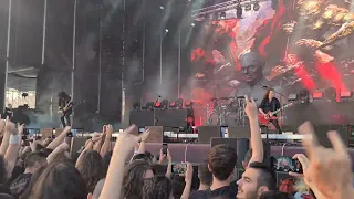 Kreator - Intro and Hate Über Alles live at Release Athens Festival 28-6-23