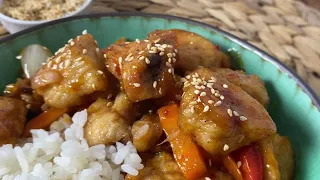 Курица в Кисло-Сладком Соусе | Chicken in Sweet & Sour Sauce