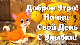 Доброе Утро! Начни Свой День С Улыбки! Музыкальная видео открытка