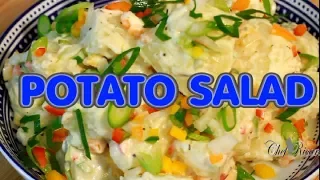 Stop!! How To Make The Best Ever Potato Salad ! Jamaica Way | Recipes By Chef Ricardo