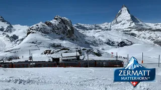 Skiing in Zermatt, Switzerland (2022)