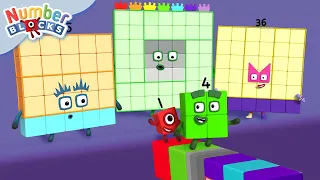 Spooky Halloween Pattern Palace Challenge | Learn to Count | Math & colors for Kids | @Numberblocks