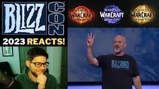 BlizzCon 2023 World of Warcraft Reaction! Three Expansions Announced and Season of Discovery!