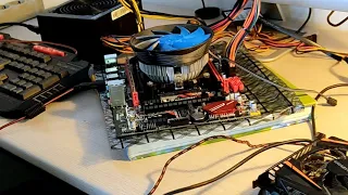 Machinist X99-RS9 🙏 первый запуск материнской платы с АлиЭкспресс