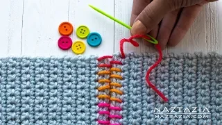SEWING with CROCHET - TIPS on How to Sew Crochet Together