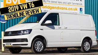 Detailed Walk & Talk Review of 2019 VW Transporter T6 Trendline with Air Con Van