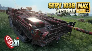 Strv 103B: 5,13sec pure firepower - World of Tanks