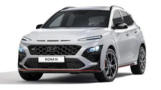 Новый HYUNDAI Kona N 2022 - FIRST LOOK экстерьер и интерьер