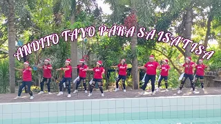 ANDITO TAYO PARA SA ISA'T ISA | ABS-CBN Christmas Station ID | Christmas Dance |Zumba Dance | Kalahi