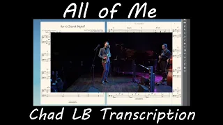 **All of Me** Chad LB Transcription | Free Download