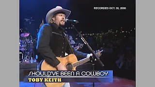 Toby Keith ~ Should've Been a Cowboy (Austin City Limits) 2001