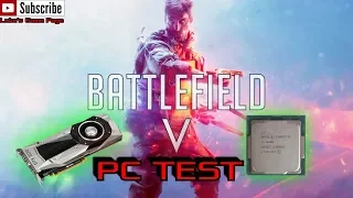 Battlefield 5 GTX 1070 frame rate and performance test 1080p 1440p 4K DSR ( BFV )