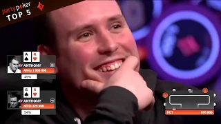 Top 5 SOUL-CRUSHING Flops | Poker Legends | Live Poker | partypoker