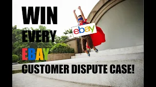 How To Win Ebay Customer Disputes Everytime! Win Item Not As Described Did And Not Receive Cases