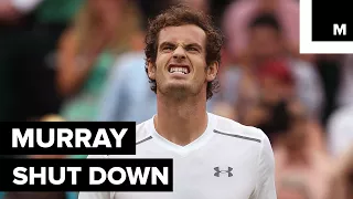 Andy Murray shuts down reporter