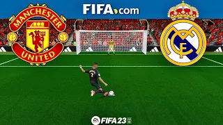 Manchester United vs. Real Madrid - Friendly Match Penalties | PC [4K60]