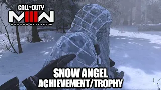 COD Modern Warfare 3 - Snow Angel Achievement/Trophy - Takedown the forest sniper in Frozen Tundra