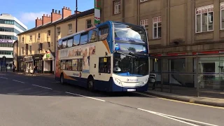 Stagecoach Sheffield 19033 departs Leopold Street working a 88 Service to Bents Green