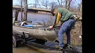 Des Plaines River Adventure Part 1 Launching the Boat April 9, 2024