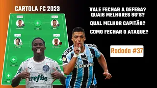 DICAS POR POSIÇÃO | RODADA 37 | CARTOLA FC 2023 - A RODADA COM MAIS OPÇÕES!