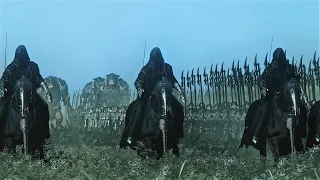 Mordor Vs Noldor Elves of Middle Earth  | 30,000 Unit Lord of the Rings Cinematic Battle