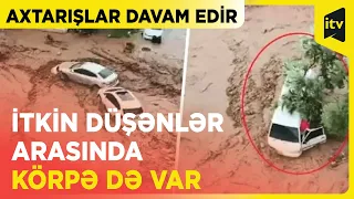 Türkiyədə sel fəlakəti 5 nəfər itkin düşdü