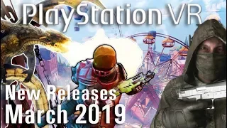 PSVR releases March 2019 | 10 New Playstation VR games & DLC this Month