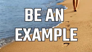 Be An Example (minus one)