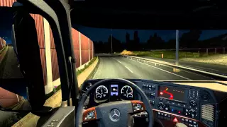 ETS2 - Mercedes Actros MP4 - Logitech G27