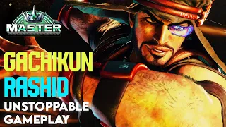 Street Fighter 6 🔥 Gachikun (Rashid) Unstoppable Gameplay ! 🔥 SF6 DLC Replays 🔥