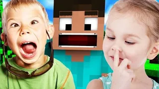 THE MOST ANNOYING BROTHER & SISTER ON MINECRAFT (Minecraft Trolling)